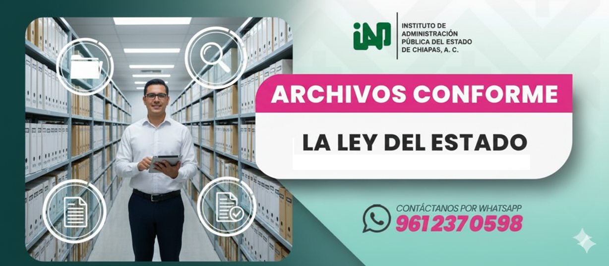 Imagen del curso Archivos Conforme la Ley del Estado